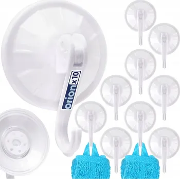 Věšák Orion Háček s přísavkou bílý