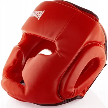 Helma na motorku Chránič hlavy / helma SPARRING-PRO PU - červená - 5005/PU/R [Velikost M]