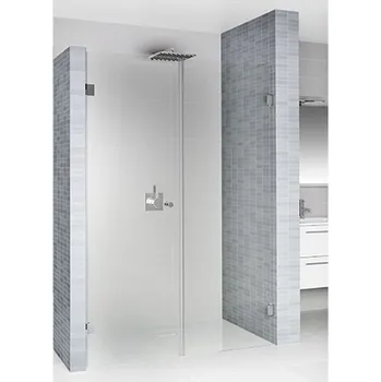 Sprchové dveře Riho Scandic sprchové dveře 100 cm sklopné chrom lesk/průhledné sklo G001011120