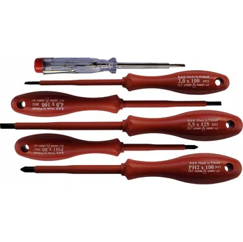 Šroubovák SADA ŠROUBOVÁKŮ PRO PŘESNÉ ŠROUBOVÁKY IZOLOVANÉ ŠROUBOVÁKY