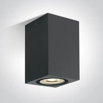 Venkovní osvětlení One Light venkovní stropní světlo 1x6 W antracitová 67142D/AN