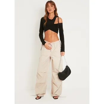 Dámské kalhoty Missy Empire Beige 1118852 10 (S)