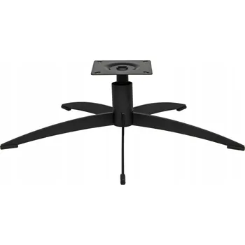Otočná základna židle, otočného křesla, černá matná, silná SCB004, průměr 704 mm