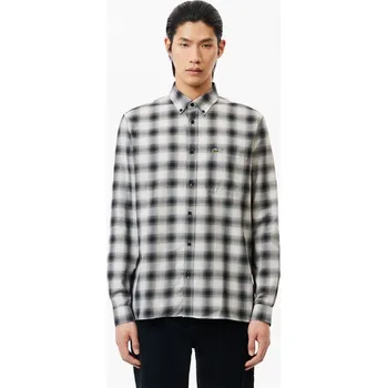 Pánská košile Košile Lacoste Black-White 1127469 16
