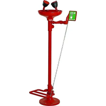 Lékárnička Tělová sprcha / fontánka pro montáž do podlahy - červená ( Ø 7 cm x 24,2 cm )