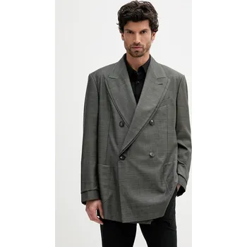 Dámské sako Vlněné sako Emporio Armani EM002349.TE10180 šedá 90A, vel. 50