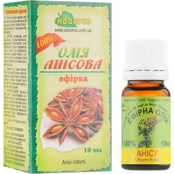 Adverso Olejíček Anýzový, 100% Přírodní Adverso, 10 ml