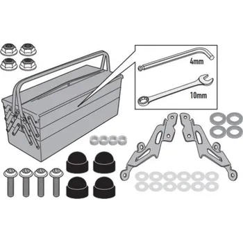 Motodíl KAPPA upevnění štítu 2166AK YAMAHA MT 125 20-25 (KAPPA upevnění štítu 2166AK YAMAHA MT 125 20-25)