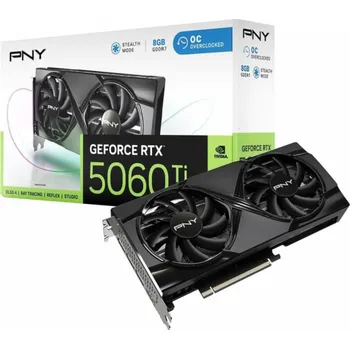 Grafická karta PNY Grafická karta GeForce RTX 5060 Ti OC 8GB VCG5060T8DFXPB1-O
