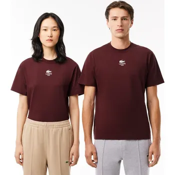 Pánské tričko Tričko Lacoste red maroon 1127423 2XS