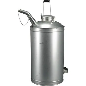 Skladový kontejner Kovová konev na olej 15 l - pozink
