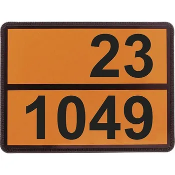 Tabulka jednoúčelová s lisovanými čísly 23/1049