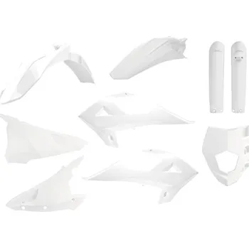 Sada plastů GAS GAS EC 250/300 '18-'20 RIEJU MR 250/300 '21-'24 (bílá), POLISPORT