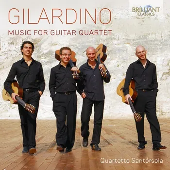 Zahraniční hudba GILARDINO: Music for Guitar Quartet (CD) (Quartetto Santórsola)