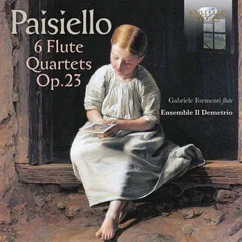 Zahraniční hudba PAISIELLO: 6 Flute Quartets Op.23 (CD) (Gabriele Formenti, Ensemble Il Demetrio, Maurizio Schiavo)