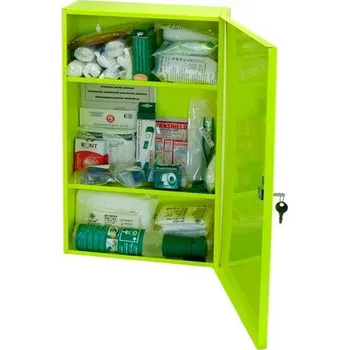 Lékárnička Kovová lékárnička FLUO s náplní ZINKOVNA