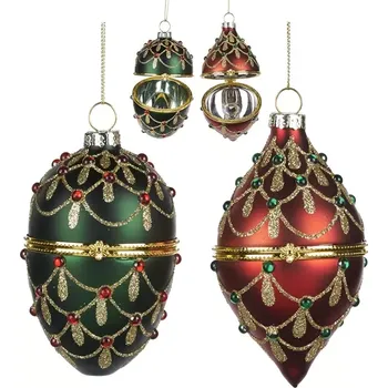 Vánoční ozdoba BARRINGTON FURNITURE Dárková krabička vánoční ozdoba GW-TR22379