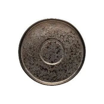 Talíř Podšálek 16cm, LAGOA, černá|Metal (balení)|Costa Nova