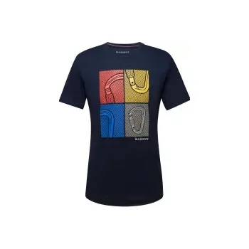 Pánské tričko Mammut Sloper T-Shirt Carabiners Men L marine