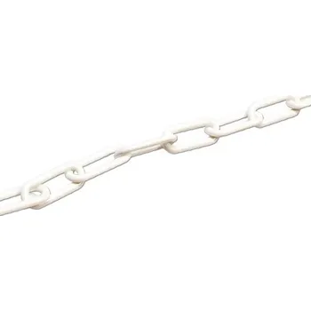 parkovací zábrana Označovací řetězy 25 m bílá