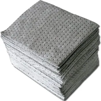 Sorbent Univerzální sorpční rohož - zpevněná lehká perforovaná - 100 ks