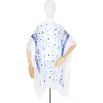 Dámská mikina ArtOfPolo pončo na plavky Pareo Sailor print Artofpolo sz23188