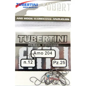 Rybářský háček Háčky s protihrotem Tubertini Serie 204 BN s protihrotem vel. 10 (25 ks )