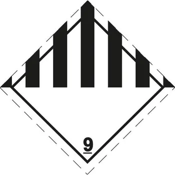 Značka ADR č. 9, magnetická fólie 1,5 mm (30 x 30 cm)