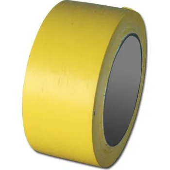 Výstražná páska Označovací páska jednobarevná, žlutá (10 cm x 33 m)