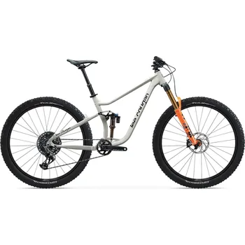 Jízdní kolo Celoodpružené MTB 29" Lee Cougan Quest Shimano SLX 1x12, velikost S – 16" (40,5 cm), šedá lesklá