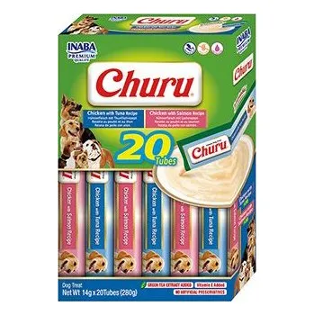 Pamlsek pro psa Churu Dog BOX Chicken with Seafoods Variety 20x14g