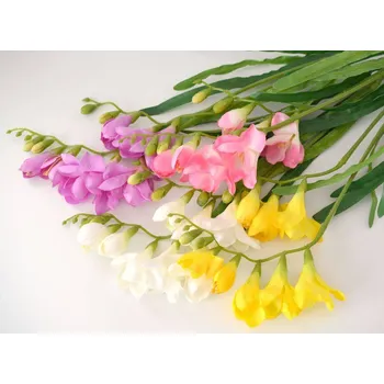 umělá květina Canea Polsko Frézie ŽLUTÁ