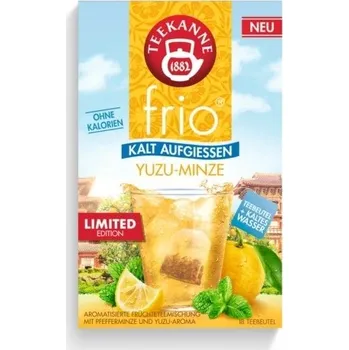 TEEKANNE FRIO OVOCNÝ LEDOVÝ ČAJ YUZU A MÁTA 45g NĚMECKO!