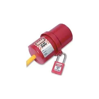 Visací zámek Uzamykání elektrické zástrčky ( 7,6 x 15,2 cm )