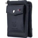 Bullcaptain kožená peněženka Mencia Černá BULLCAPTAIN QB057s2