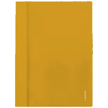 Rychlovazač A4 VERDE s kapsou - hořčicová