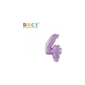 Balónek Balónek číslice na tyčce "4"