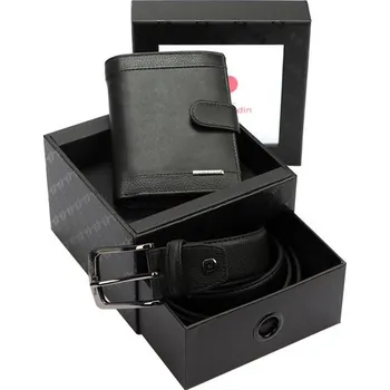 Pierre Cardin pánská dárková sada peněženka s páskem Gladys, Délka 135 Pierre Cardin PARURE 326A GG14