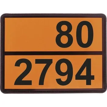 Tabulka jednoúčelová s lisovanými čísly 80/2794