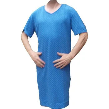 Pánská noční košile xcena Pánské noční košile s kr. rukávem Velikost: XXXXL