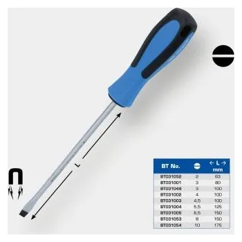 Šroubovák Brilliant Tools BT031003 Šroubovák na šrouby s drážkou, 4,5 x 100 mm