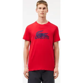 Pánské tričko Tričko Lacoste Red Blue 1127464 S