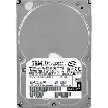Interní pevný disk IBM 07N6654 40GB 7.2K 2MB ATA 3.5" HDD (Pevný disk) - IC35L040AVER07-0