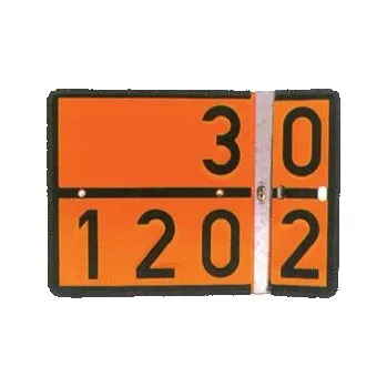 ADR tabulka dvojúčelová, možnost výměny konc. čísel ( 40 x 30 cm )