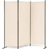 Paraván MultiGarden Skládací zahradní paraván 3panelový 164 x 167 cm, béžový