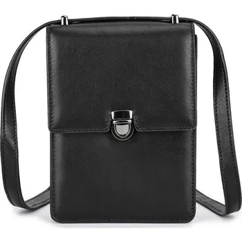 Contacts® dámská kožená mini kabelka Gladys Černá Contacts 97k-cube