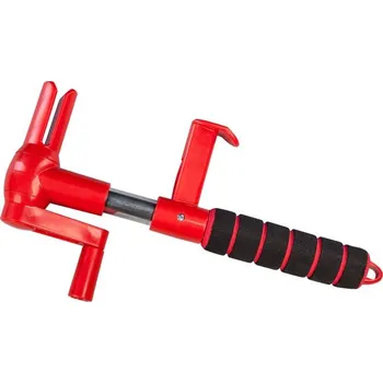 Upínací popruh Ruční naviják upínacích popruhů červeno-černý