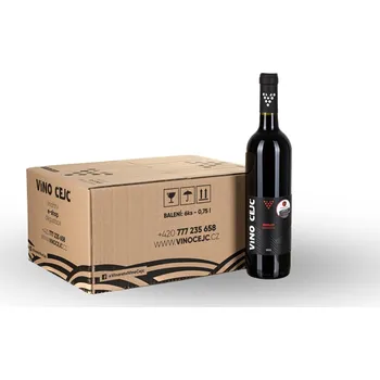 Arabský jazyk MERLOT BARRIQUE 2022 Víno Čejč (5ks + 1ks ZDARMA) 0,75L MERB22 (5+1)