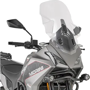 Motodíl KAPPA plexi štít MOTO MORINI X-CAPE 649 21-24 (62 X 43cm) průhledný (KAPPA plexi štít MOTO MORINI X-CAPE 649 21-24 (62 X 43cm) průhledný)