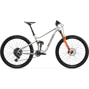 Jízdní kolo Celoodpružené MTB 29" Lee Cougan Quest Shimano XT/SLX 1x12, velikost M – 17,5" (44 cm), šedá lesklá